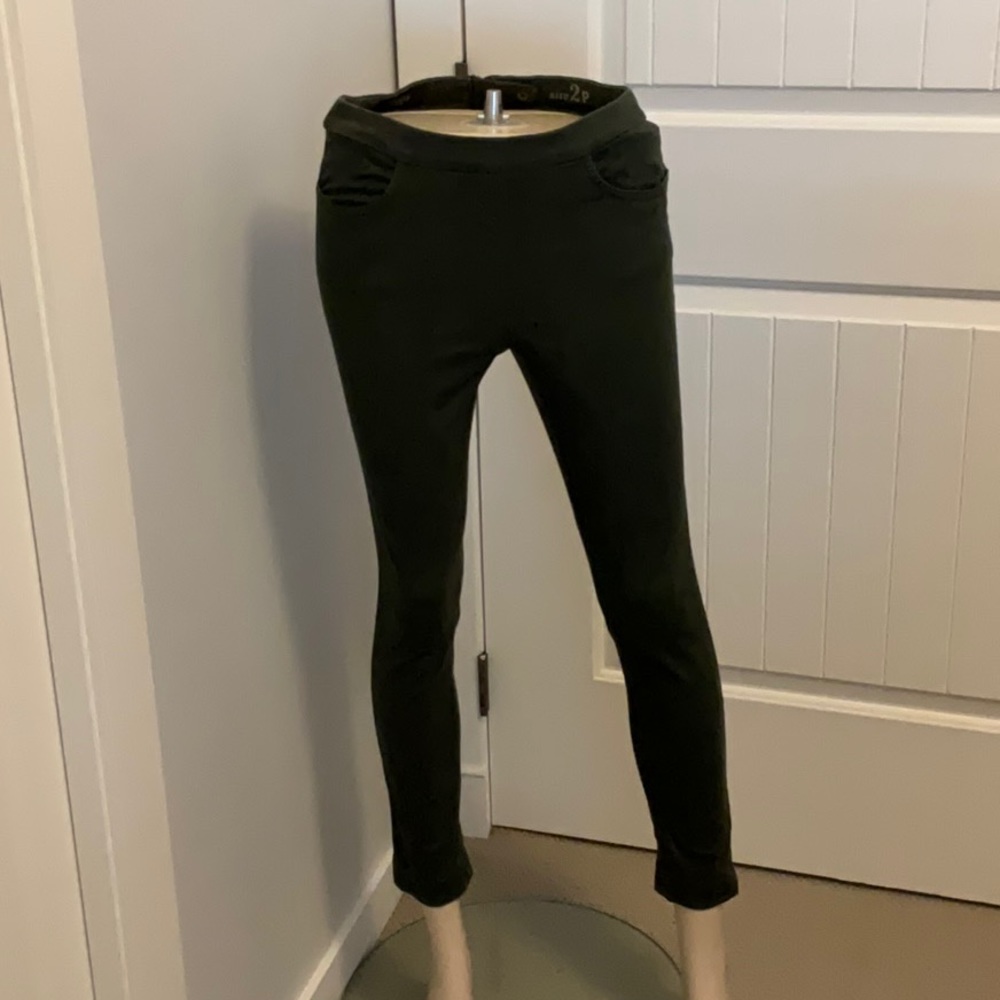 J Crew Women’s DANNIE Olive Green Jegging Size 2P